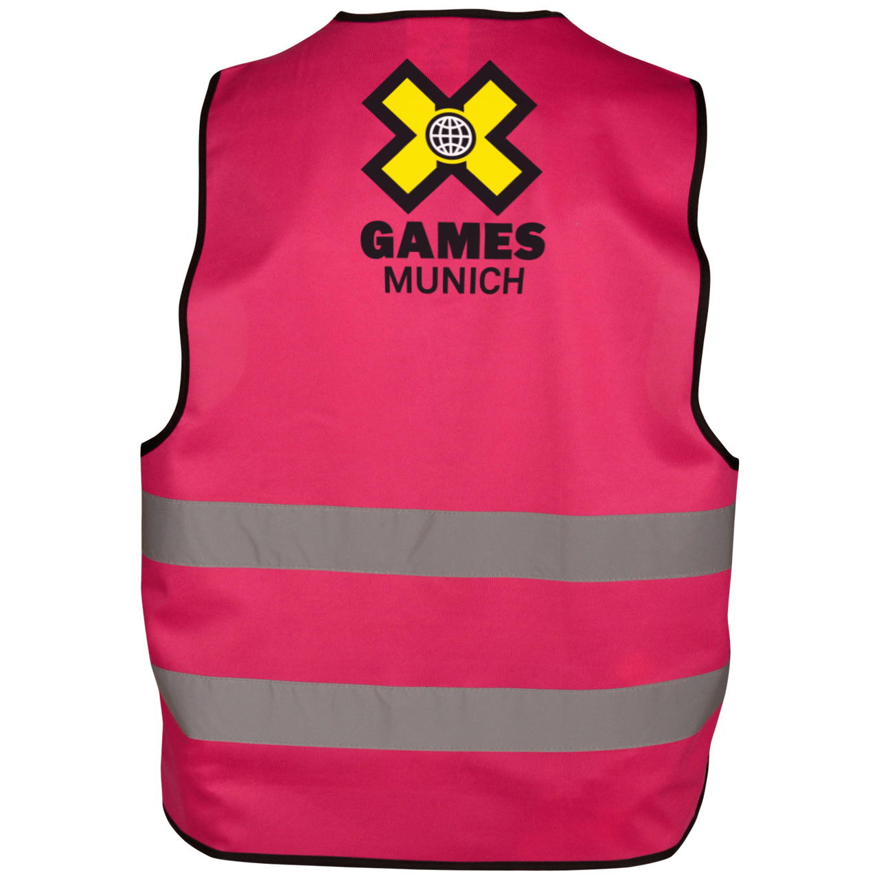 Signal vest – printable - 2-page - 3-coloured - pink