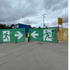 Preview: Emergency exit banners with directional arrows
