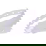 plastic admission wristbands - transparent Unprinted vinyl tape - transparent