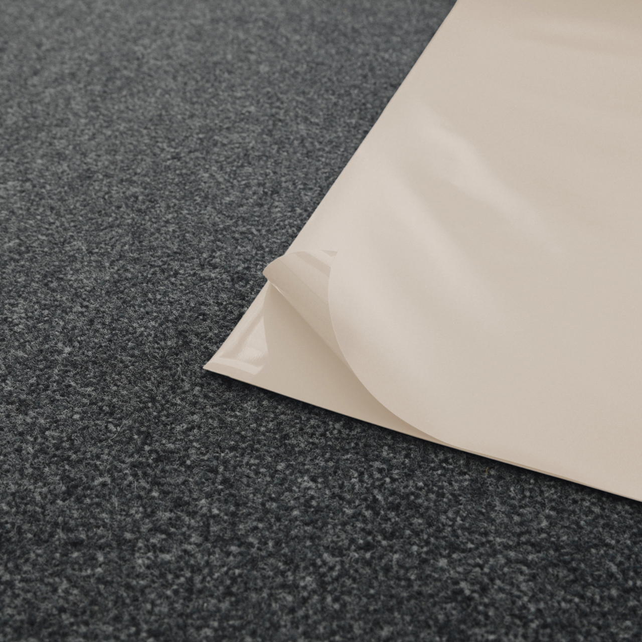 Lackfolie Rolle 180 my 30 m x 130 cm creme - creme