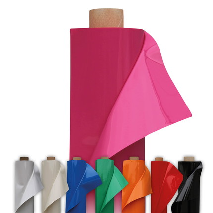 Lackfolie 180 my 130 cm x 30 m Rolle pink - pink