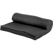 Bühnenmolton B1 - Rolle 30 m Bühnenmolton schwarz B1 - Rolle 30 m x 3 m - schwarz