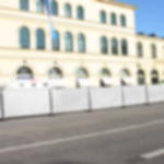 construction fence b1 - white Construction fence tarp B1 3.41 x 1.76 m - white