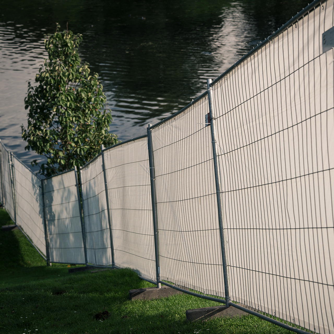 Gewebeplane 10 x 1,76 m, weiß - weiß