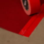 exhibition carpet on rolls - dark red Rips trade show carpet on rolls, 2 metres wide - dark red