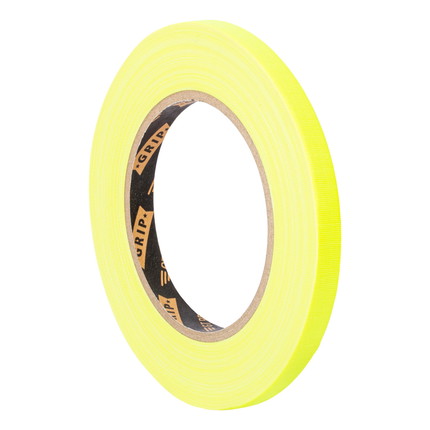 GT PRO Gewebeband - 10 mm - neongelb