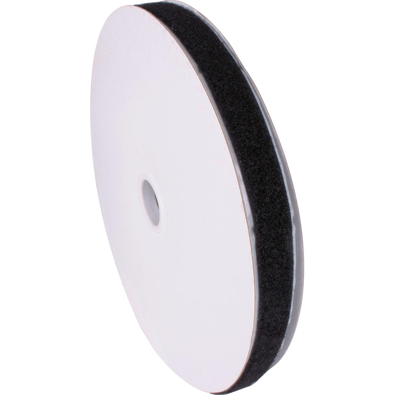 fleece tape self-adhesive - 20 mm - black