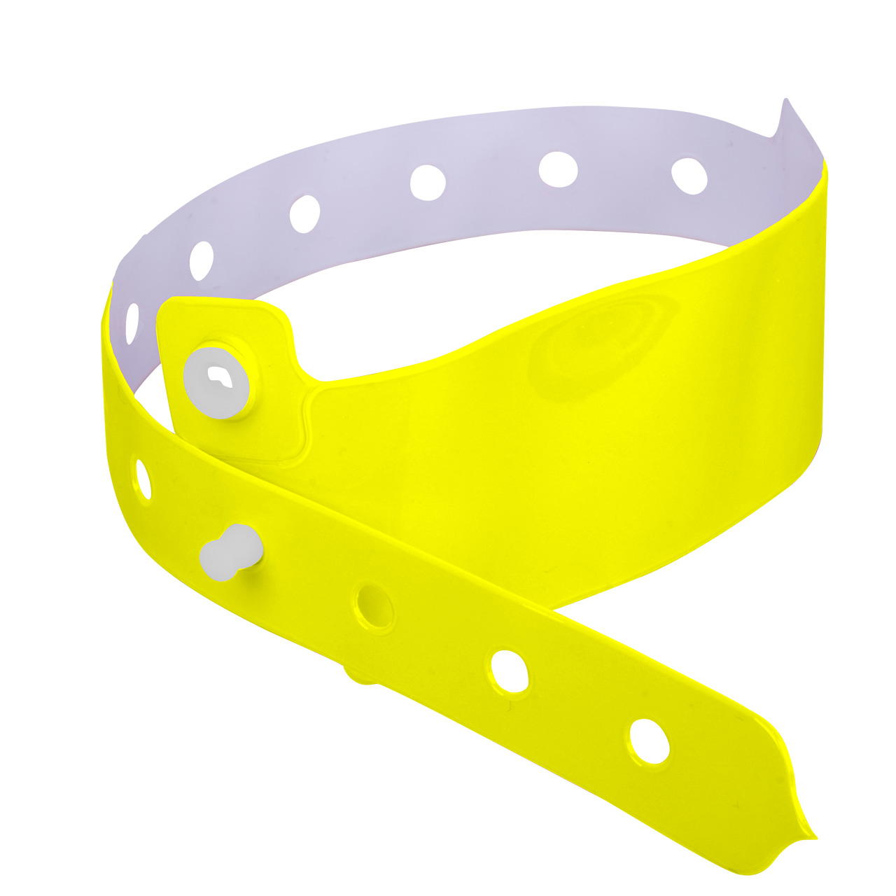 Unprinted vinyl tape - neon yellow