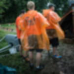 disposable raincape - orange Disposable raincape GRIP – pack of 10 - orange