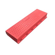 Red Floor 90 to 65 mm Female Intermediate Adapter - female