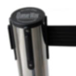 Belt posts, stainless steel - Polished stainless steel QueueWay belt posts – stainless steel - Polished stainless steel