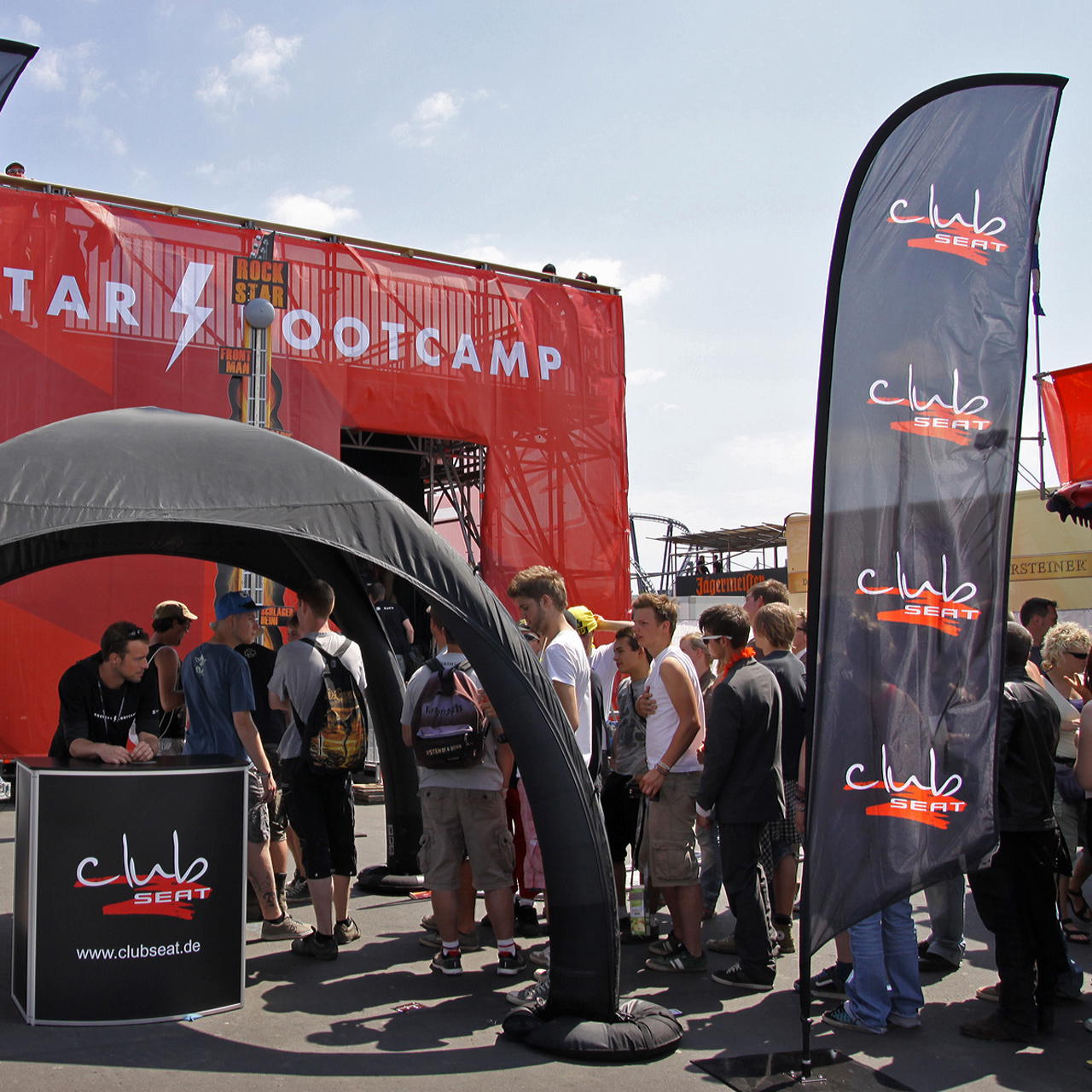 Beachflag Premium Curved - M