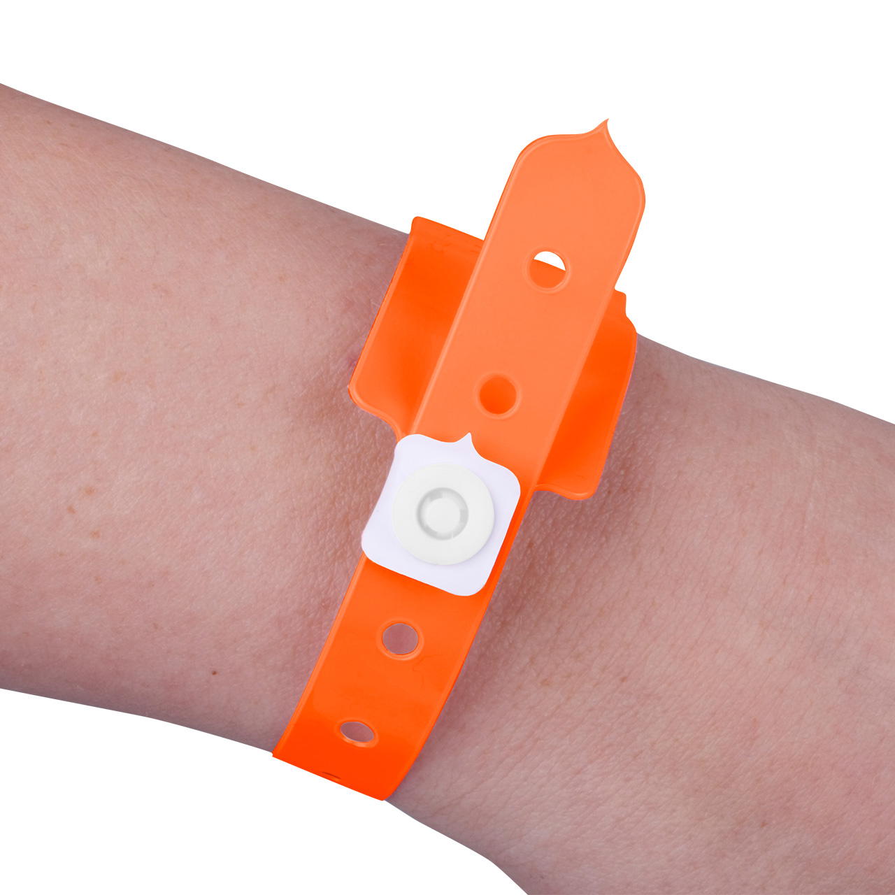 Unprinted vinyl tape - neon orange