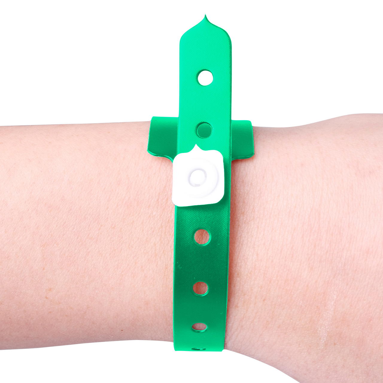 Unprinted vinyl tape - green