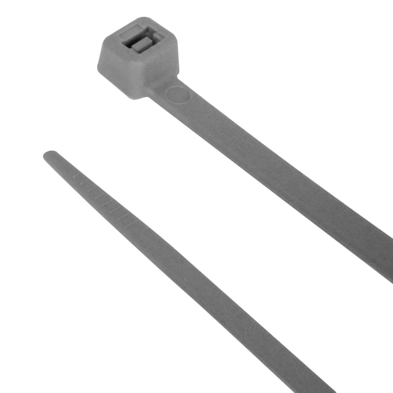 Kabelbinder grau - 4,8 mm x 300 mm