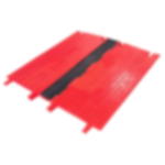 CableGuard Black Line Wheelchair Ramp, 1-Channel, red/black Cable Ramp Black Line 1-Channel wheelchair-accessible modular product photo (Article No. 2011053)