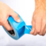 Adhesive cloth tape neon - neon blue Adhesive cloth tape NEON GT 571 - neon blue