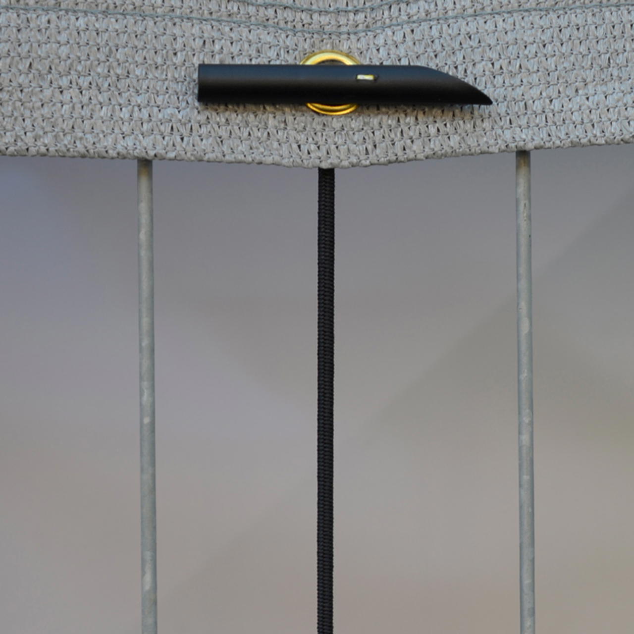 Planenspanner mit Haken und Kipphülse