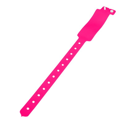 Plastik Einlassbänder | neonpink