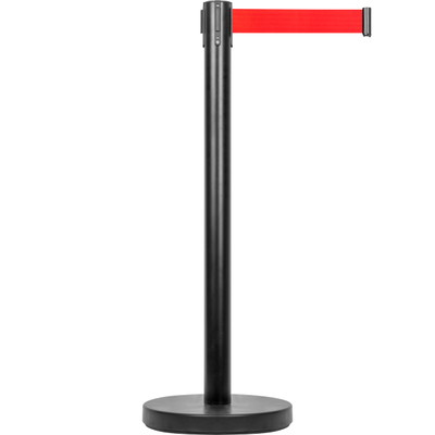 barrier stands with belt barrier stands with belt | red