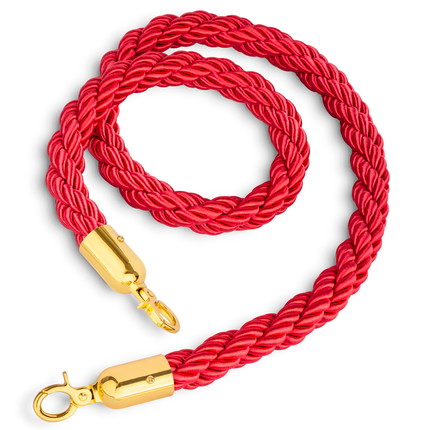 Barrier cord GRIP - red-gold