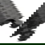 1 Kanal Kabelbrücke - schwarz Kabelbrücke Event - Cableguard Cablecover - schwarz