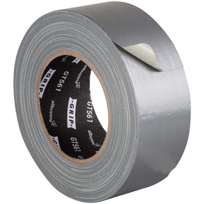 adhesive cloth tape 50 m | silver