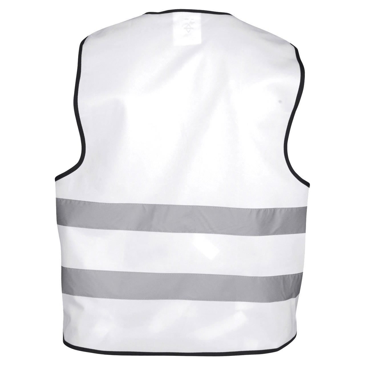 Signalweste - bedruckbar - 1-seitig - 1-farbig - weiß