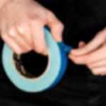 professional adhesive cloth tape - blue GT PRO cloth tape - 25 mm - blue