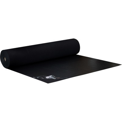 Flachfilz Teppich B1 | schwarz