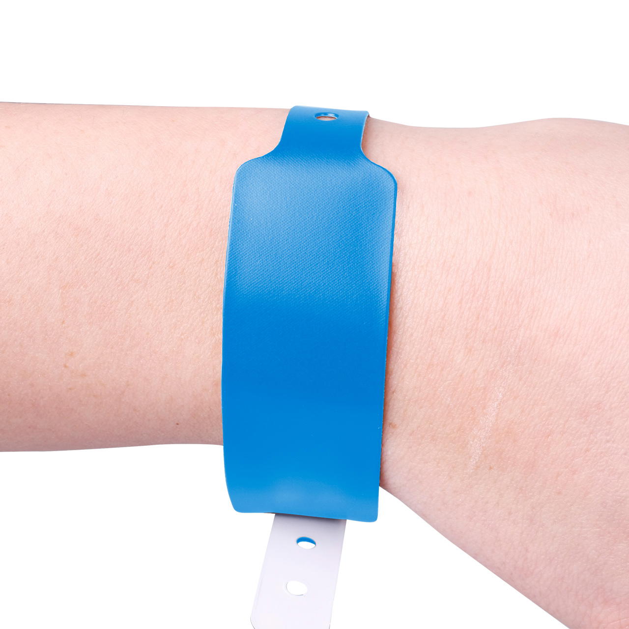 Unprinted vinyl tape - blue