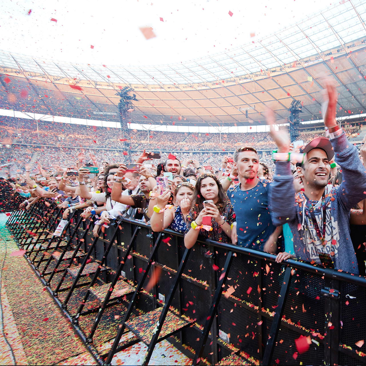 Gigs, stage barricade standard - Standard - silver