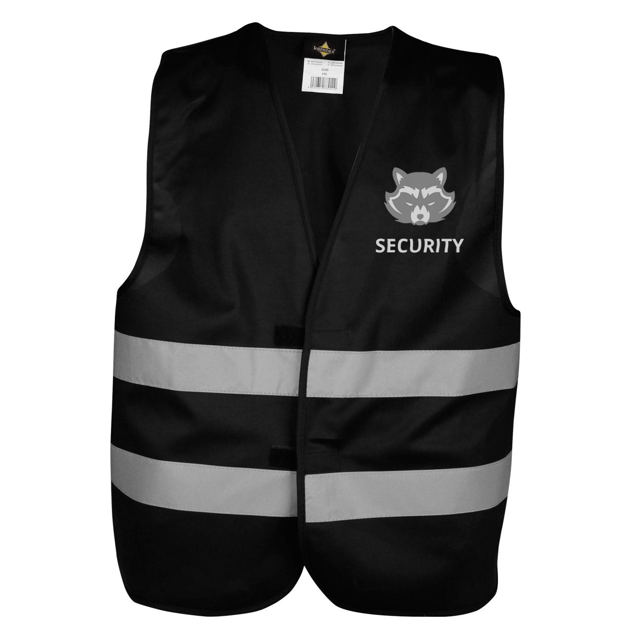Signal vest – printable - 2-page - 2-coloured - black