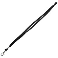 Schlüsselband mit Karabiner | schwarz