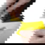 barrier tape 500m - black-yellow Barrier tape 500 m LDPE red white | yellow black - black-yellow