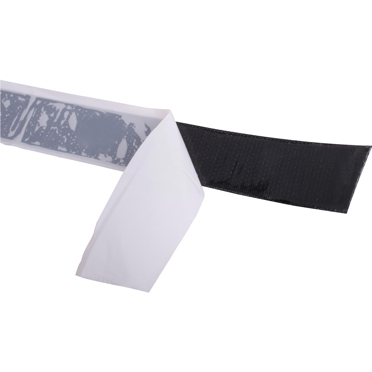 Selbstklebendes Klettband - 20 mm - schwarz