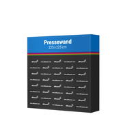 Pressewand B1 mit Seitenteilen - L