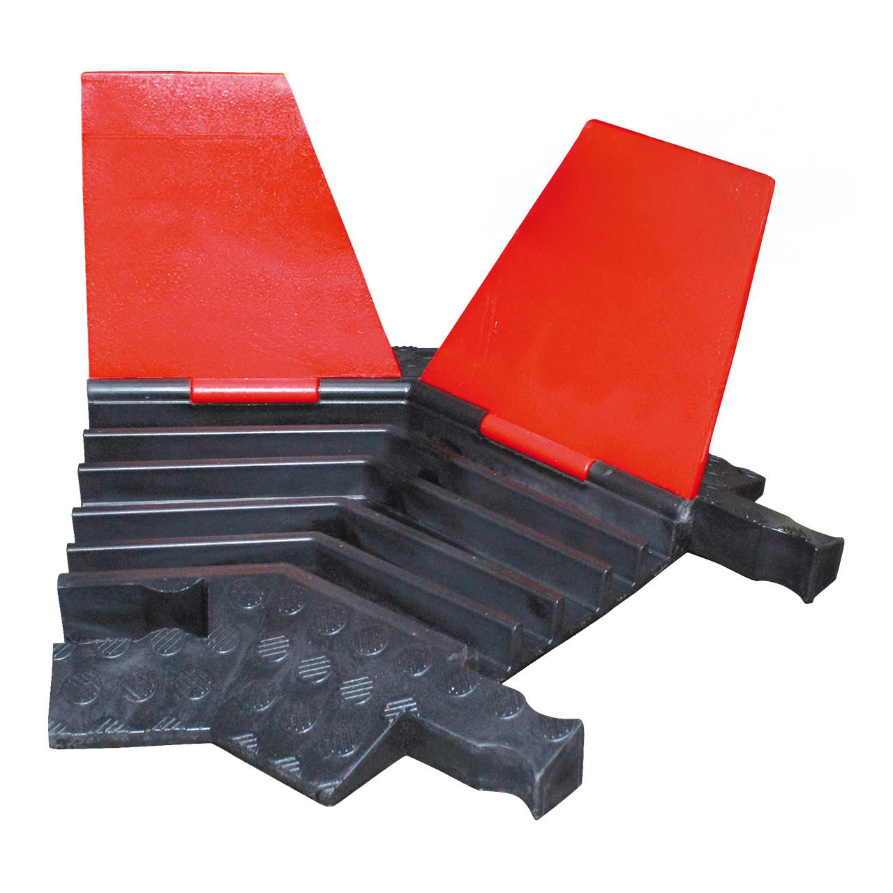 Kabelbrücke Red Line 5 Winkelement 45° - 45° Winkel rechts