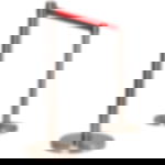 barrier stands - red Stainless steel barrier stands GRIP - red