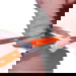 vinyl admission wristbands - neon orange Printed vinyl admission wristbands (1c) - neon orange