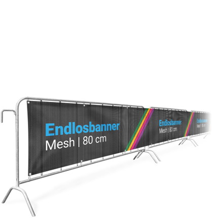 Endlosbanner Mesh - 0,80 m Endlosbanner Mesh B1 - 0,80 m
