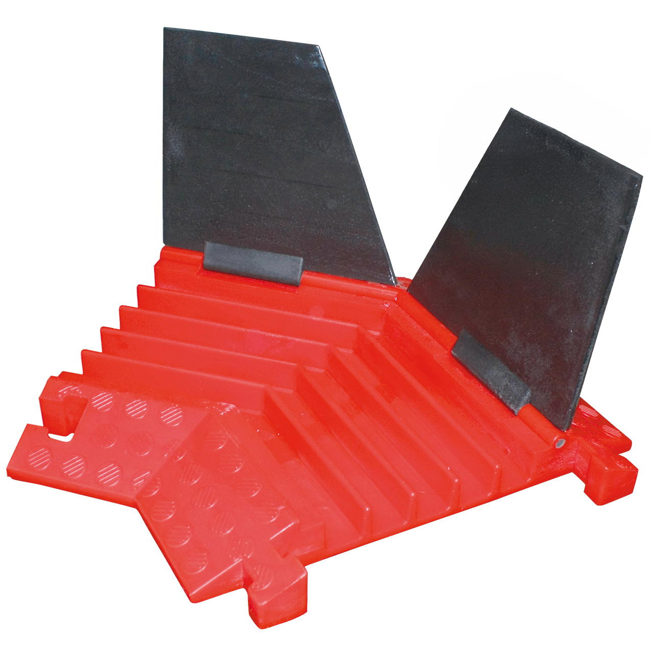 Cable protector Black Line 5 Angle piece 45° - 45° angle right