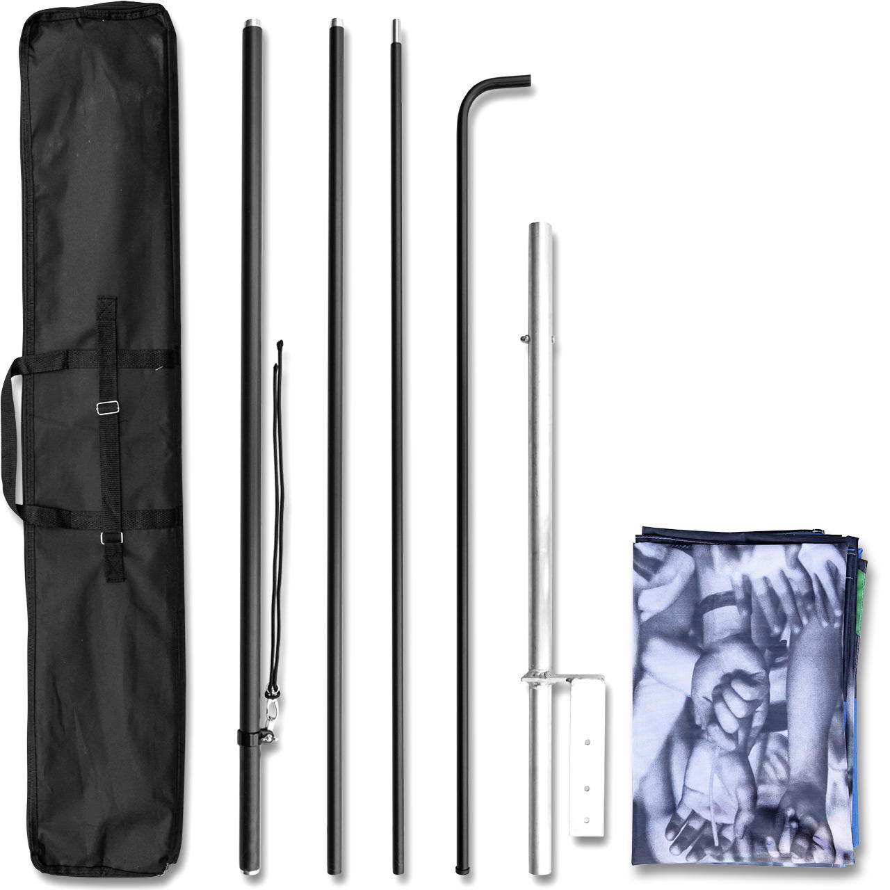 Bauzaunfahne individuell bedruckt