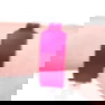 plastic admission wristbands - magenta Unprinted vinyl tape - magenta