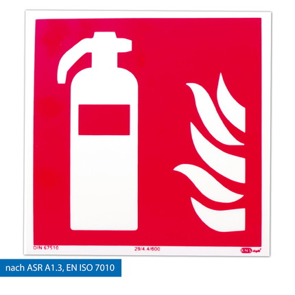 fire extinguisher sign