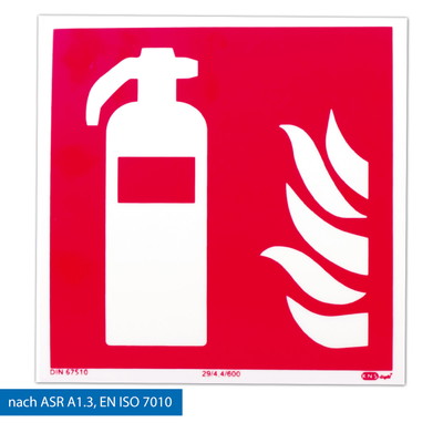 Feuerlöscher Schild Feuerlöscher Schild