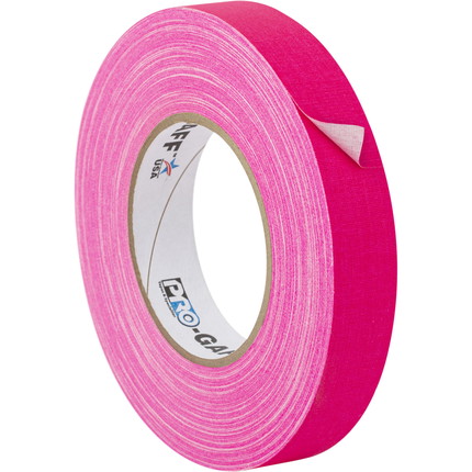 Pro Gaff Tape Schwarzlicht Klebeband - 24 mm - fluoreszierend pink