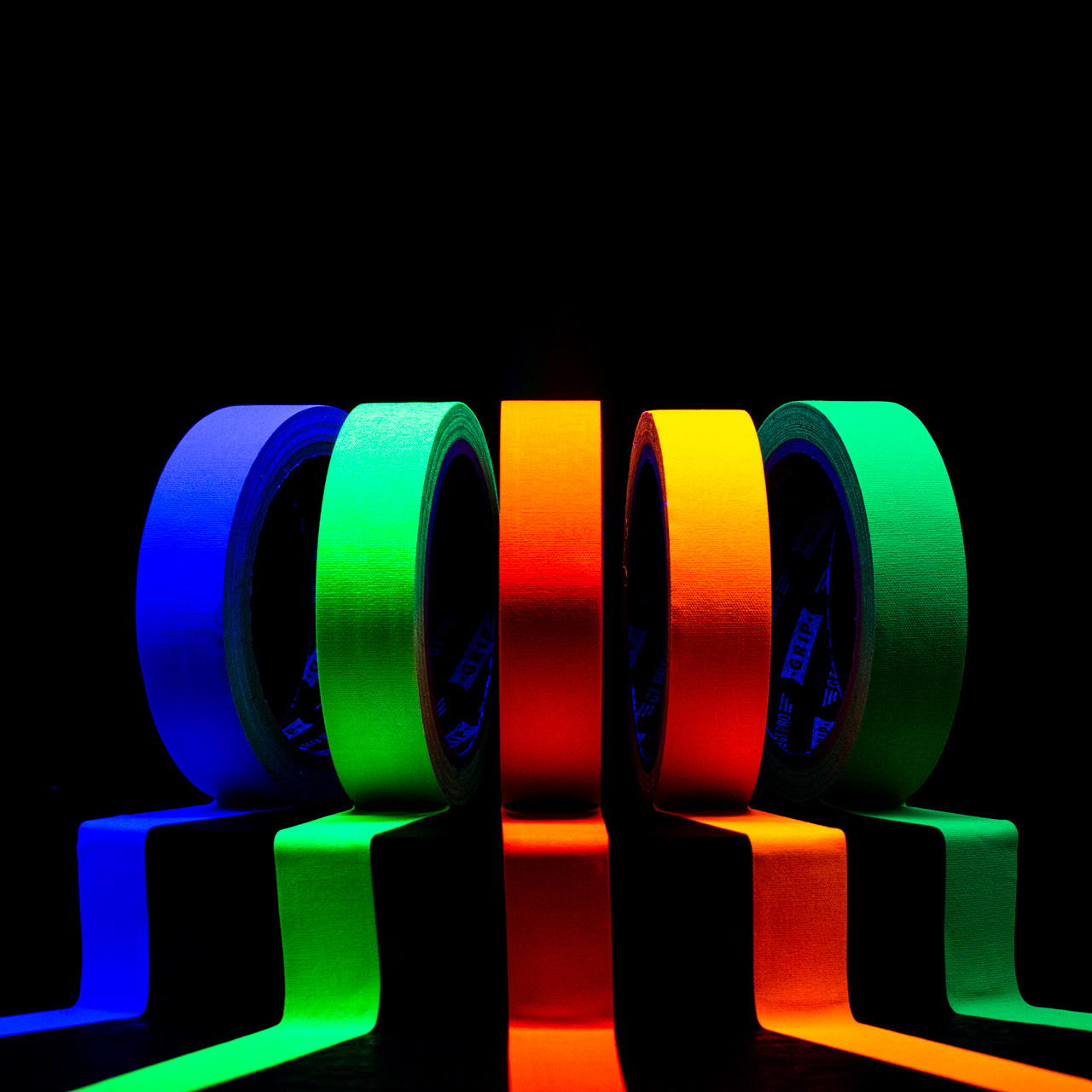 Neon Tape GT PRO Neon - 25 mm 5er Set