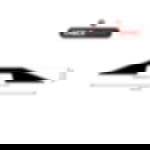 Kabelbrücke flach - schwarz Kabelbrücke Büro – Cableguard Cablecover - schwarz