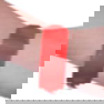 plastic admission wristbands - neon red Unprinted vinyl tape - neon red